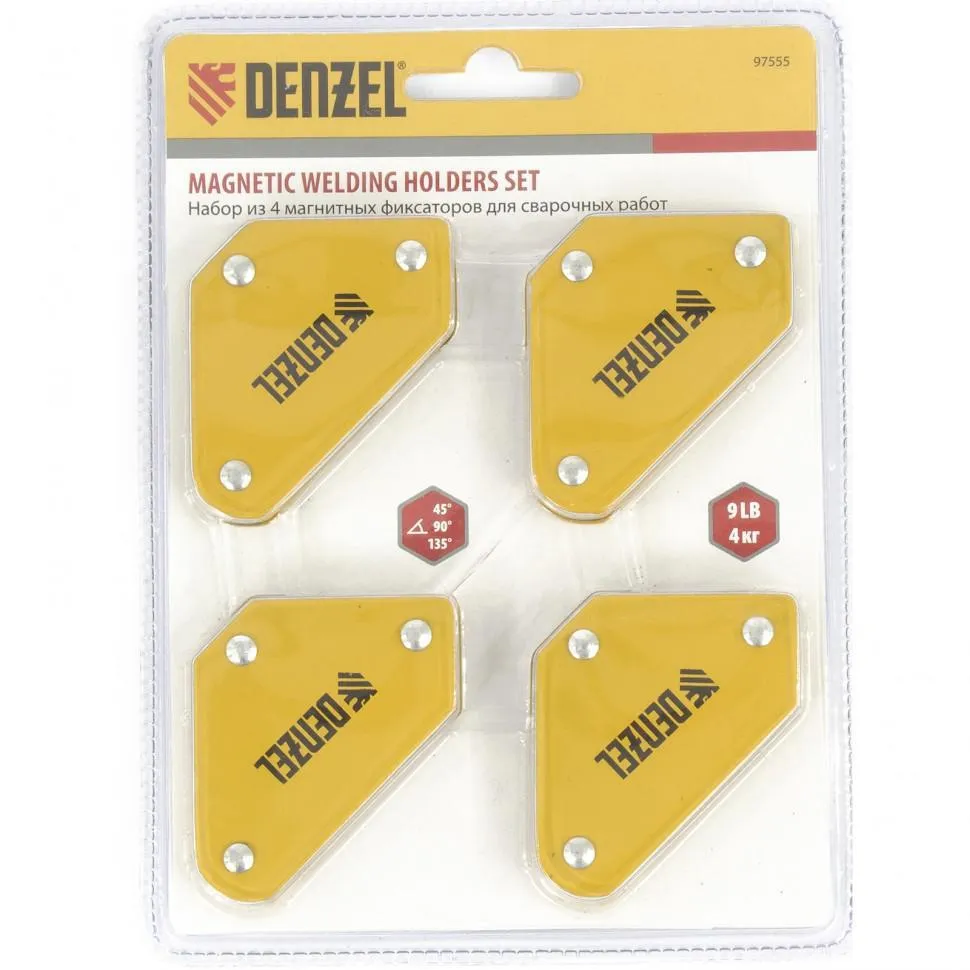фото уголок магнитный denzel 97555