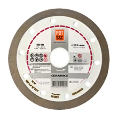 Алмазный диск POLTAVA DIAMOND TOOLS 1A1R 125X1,4X10X22,2 CERAMICS